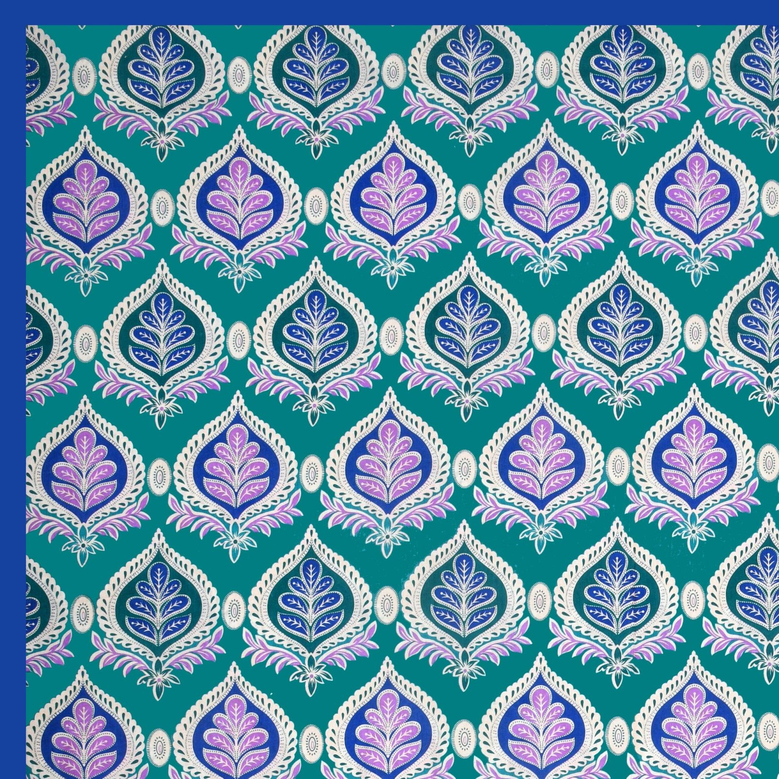 Rajasthani Traditionally Printed Cotton Doublebed Bedsheet With Pack of 2 Pillow Covers - Image 4